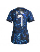 Argentina Rodrigo De Paul #7 Venkovní Dres pro Dámské MS 2026 Krátký Rukáv